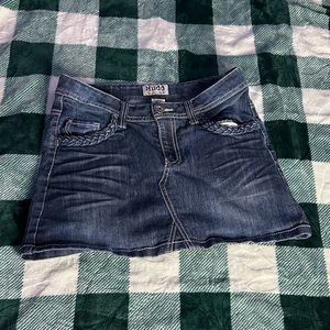 cute jean skirt